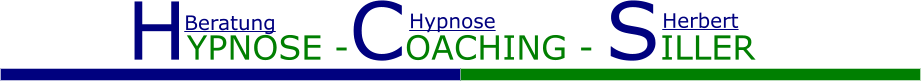 HYPNOSE -COACHING - SILLER                                              Beratung Hypnose Herbert